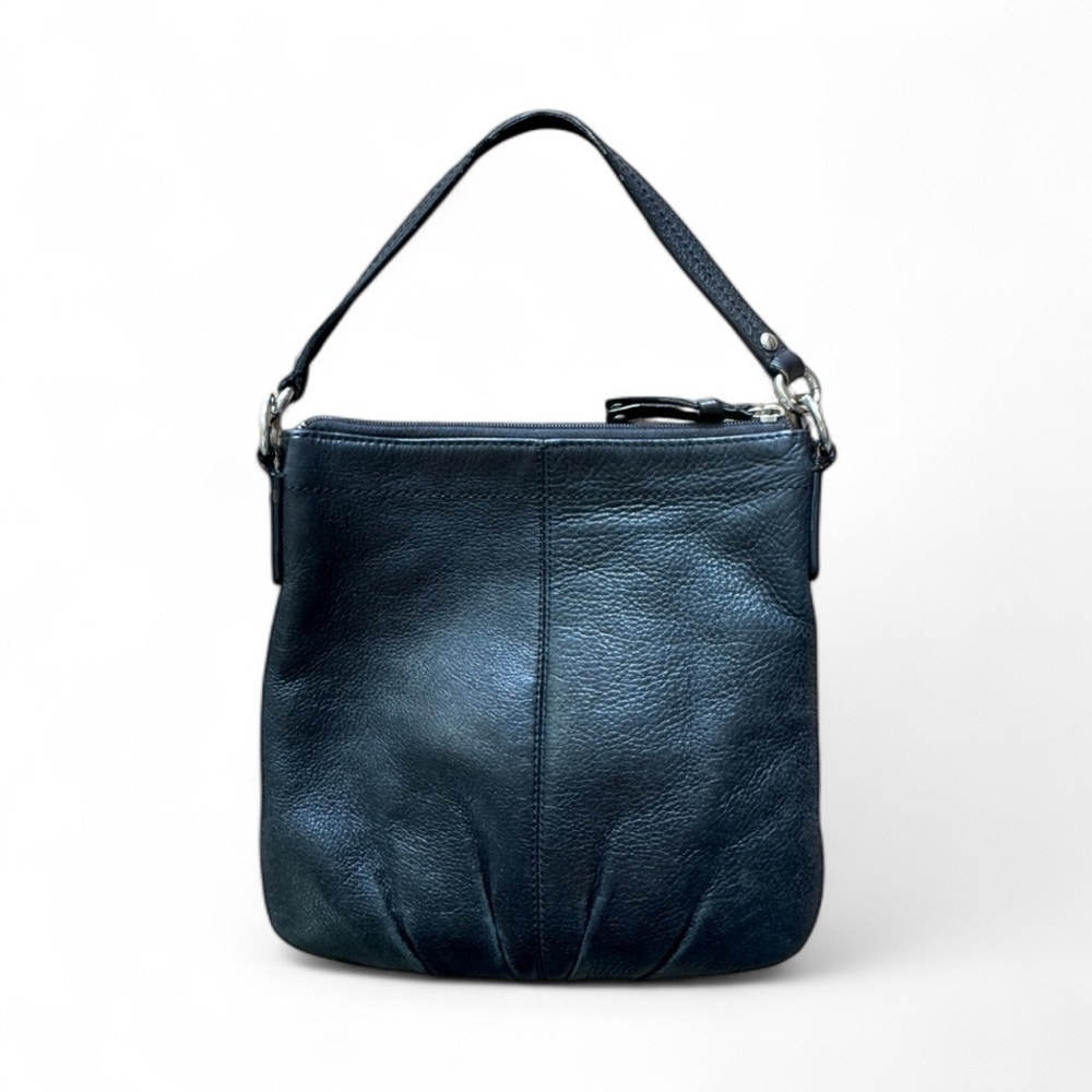 COACH Brooke Black Pebbled Leather purse